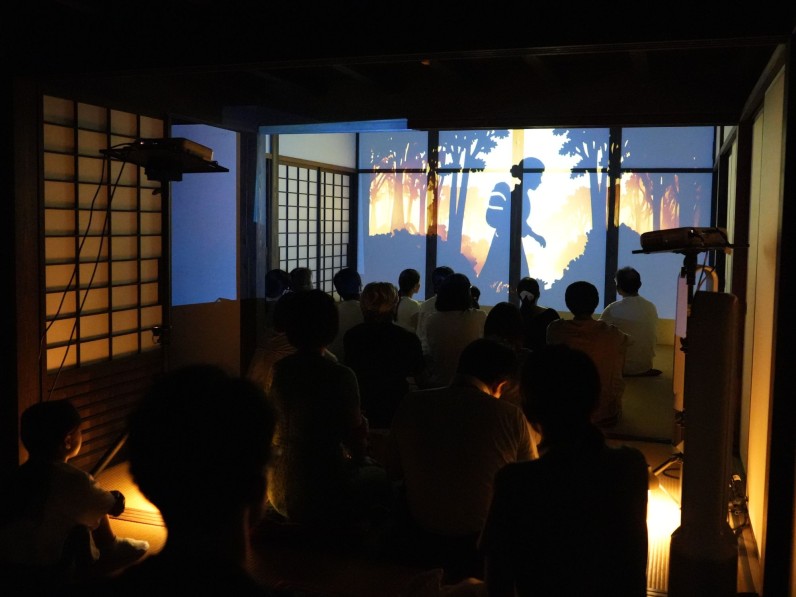 映像で怪談を体験