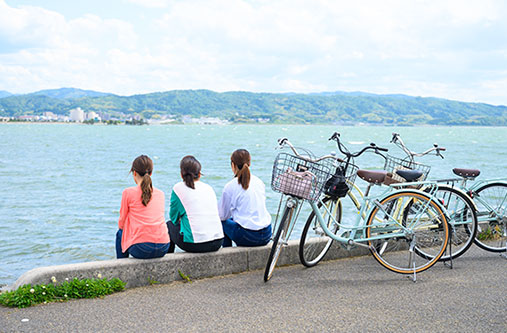 画像：レンタサイクル