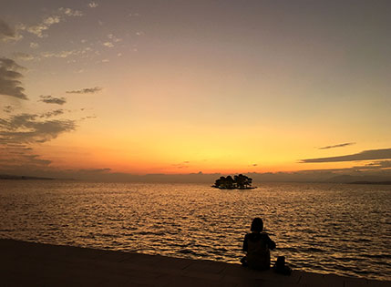 画像：宍道湖夕日スポット とるぱ