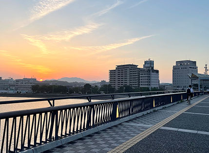 画像：宍道湖大橋