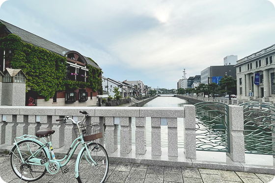 画像:自転車散歩