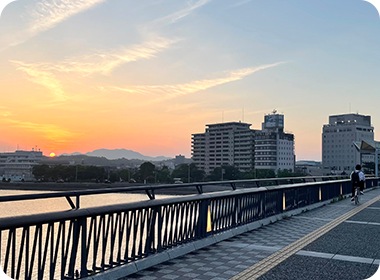 画像：宍道湖大橋